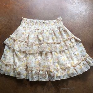 Altered State mini flower skirt